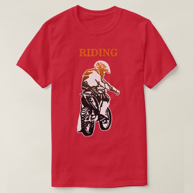Camiseta Padre Hijo Coincidiendo Con Los Buques Motociclism (Diseño del anverso)