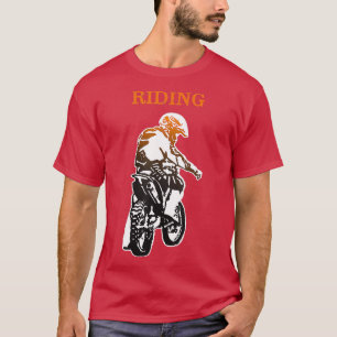 Camiseta Padre Hijo Coincidiendo Con Los Buques Motociclism