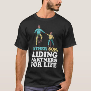 Camiseta Padre Hijo Montando Socios Para La Vida