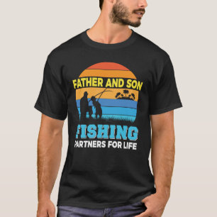 Camiseta Padre Hijo socios pescadores Fisher Papá