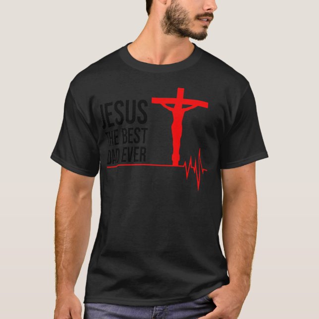 Camiseta Padre Jesús Amor Familia Cristiana Cruz Padre (Anverso)