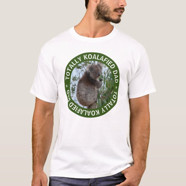 Camiseta Padre Koalafied Calificó a Padre de Koala Australi (Anverso)