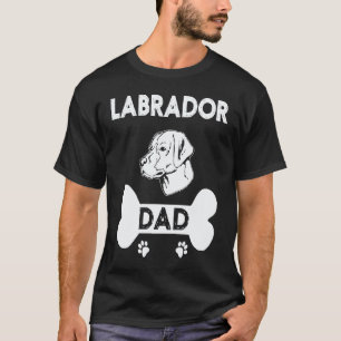 Camiseta Padre Labrador Padre Lab Retriever Labrador Perro