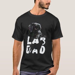 Camiseta Padre Labrador Retriever Perro Negro El Padre Lab