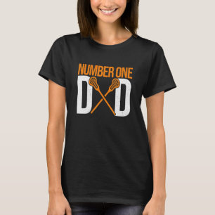 Camiseta Padre Lacrosse Sti, jugador de lax de Mens Number