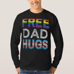 Camiseta Padre Libre abraza Lgbtq Gay Lgbtq Mes De Orgullo 