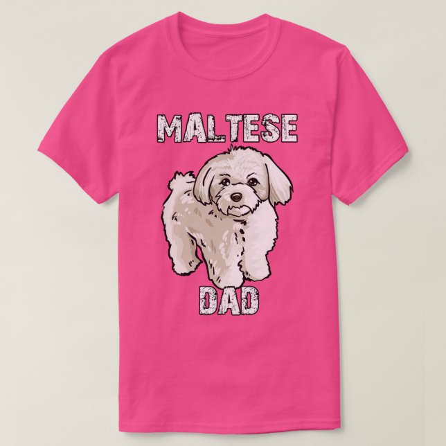 Camiseta Padre maltés (Diseño del anverso)