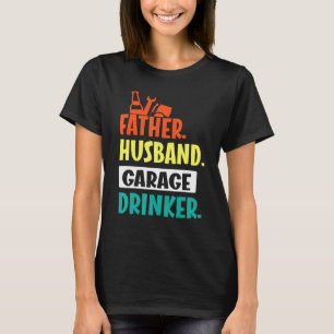 Camiseta Padre Marido Garage Beer Webinker Daddy Son