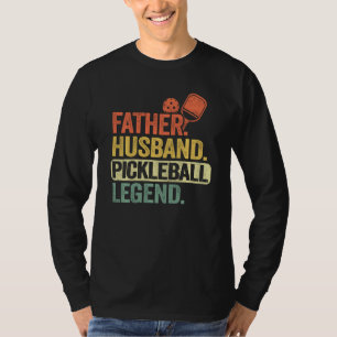 Camiseta Padre Marido Leyenda de Pollitos Abuelo Hombres Pe