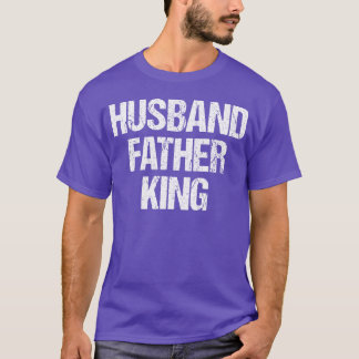 Camiseta PADRE MARIDO REtro KING