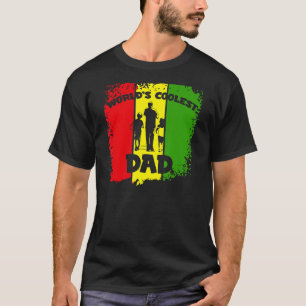 Camiseta Padre más frío del mundo rasta rastafari reggae pa