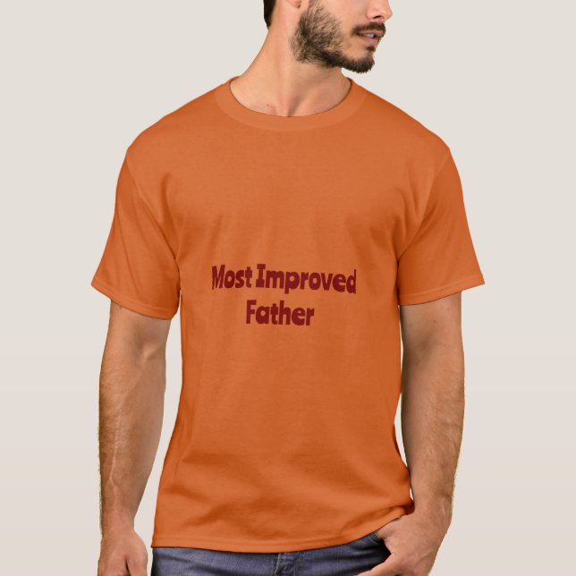 Camiseta Padre más mejorado (Anverso)