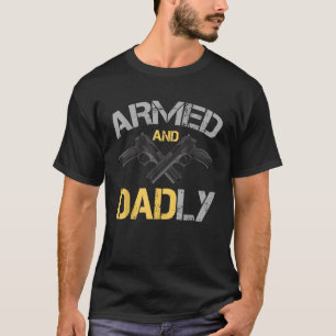 Camiseta Padre Muerto, Armado y Dadly Funny, para el Padre