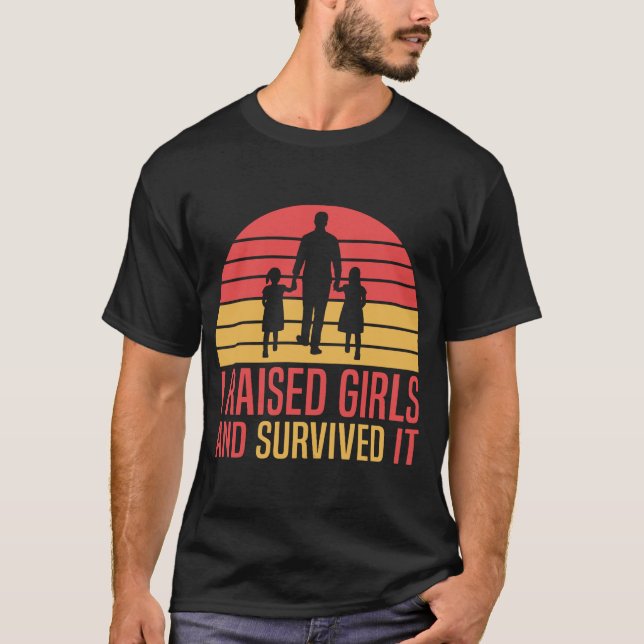 Camiseta Padre negro, día de los padres (Anverso)
