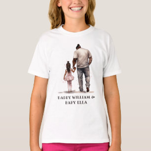 Camiseta Padre negro y bonos de la hija (6)