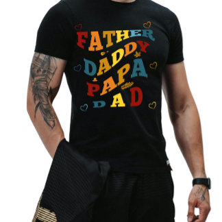 Camiseta Padre Occidente retro, papá, papá, papá