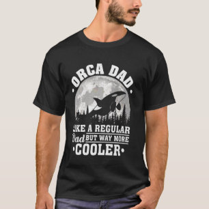 Camiseta Padre Orca como padre común