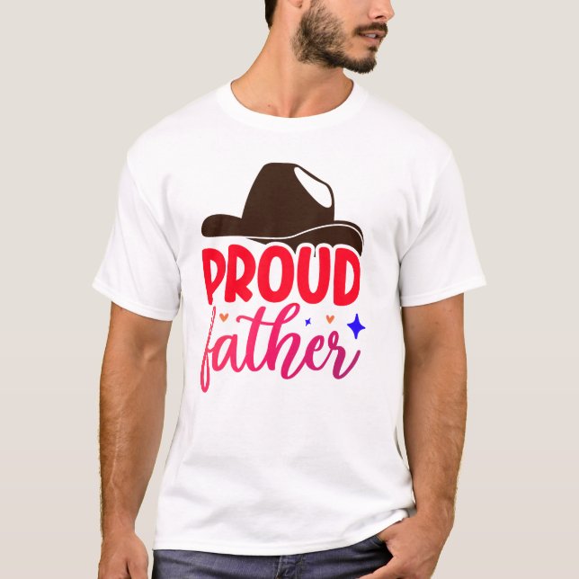 Camiseta Padre Orgulloso (Anverso)
