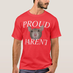 Camiseta padre orgulloso de la rata