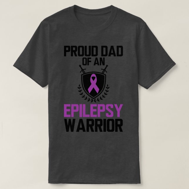 Camiseta Padre orgulloso de un guerrero (Diseño del anverso)