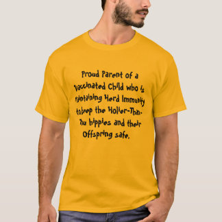Camiseta Padre orgulloso del niño vacunado