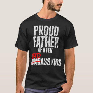 Camiseta Padre Orgulloso Divertido De Unos Cuantos Malvados