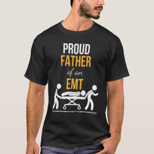 Camiseta Padre Orgulloso Emt Daddy Padre Abuelo Papa Fa