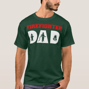 Camiseta Padre Padre bombero bombero bombero papá bombero p