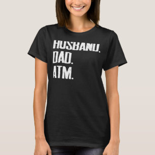 Camiseta Padre padre de marido de hombre atm el día sarcást