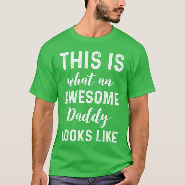 Camiseta Padre Padre Día del Padre Familia Idea de papá (Anverso)