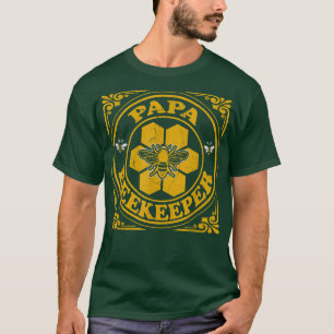 Camiseta Padre Padre Papi Papá, Padre De La Abeja De La Ap