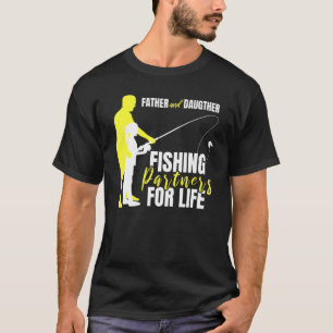 Camiseta Padre Papi Hija Pesca Pescado Familiar