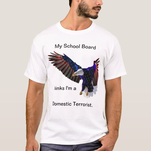 Camiseta padre patriótica (Anverso)