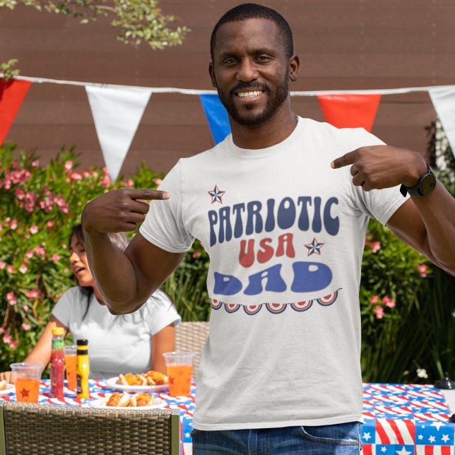 Camiseta Padre patriótico 4 de julio camiseta, 4 de julio p (Subido por el creador)