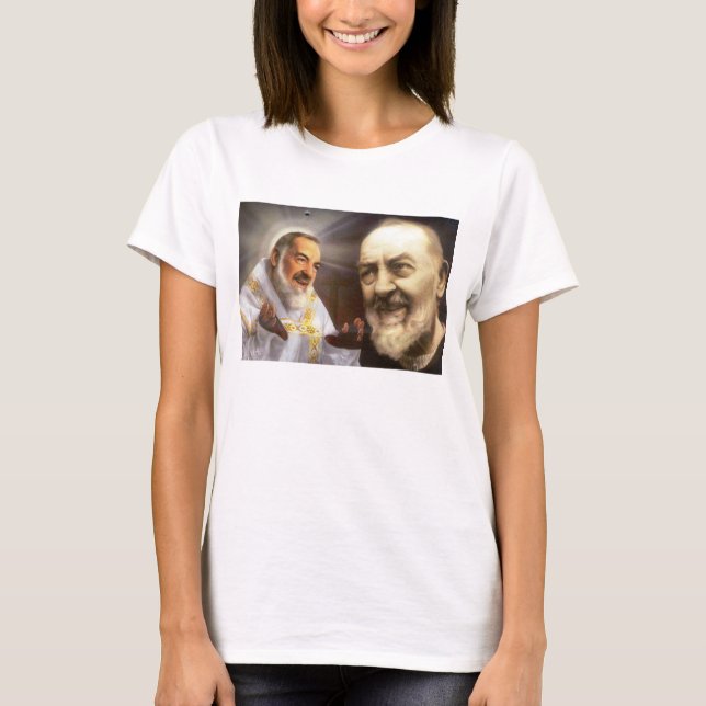 Camiseta Padre Pío (Anverso)