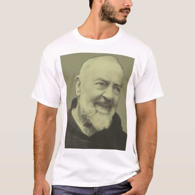 Camiseta Padre Pío de Pietrelcina (Anverso)