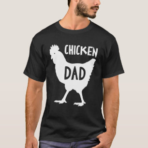 Camiseta Padre Pollo Dueño de Mascotas Animales Granja