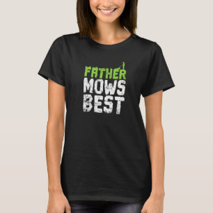 Camiseta Padre priva a la mejor cortadora de césped del día