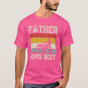 Camiseta Padre priva al mejor cuidado del césped papá masac