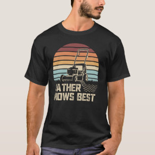 Camiseta Padre priva de los mejores cuidados de césped dive