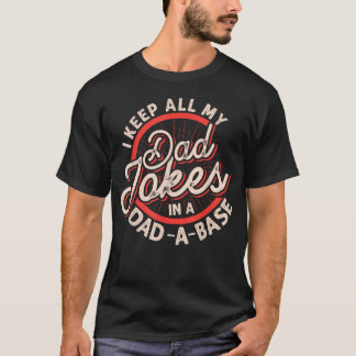 Camiseta Padre Programador Padre Friki de la Base de Datos