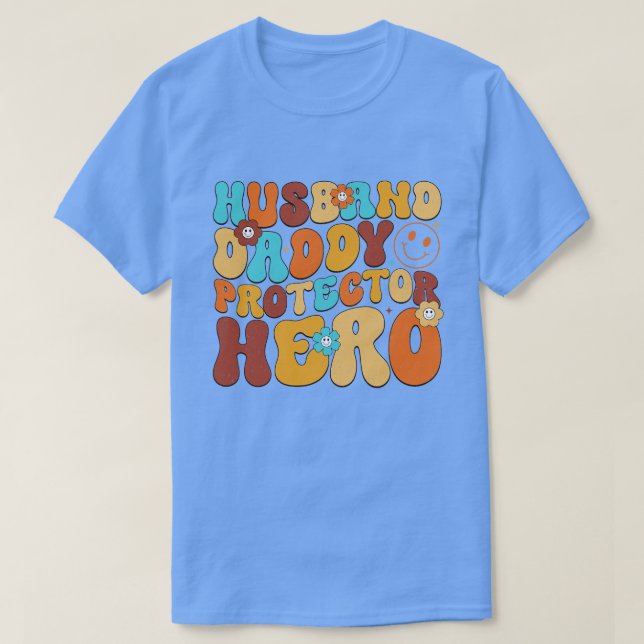 Camiseta Padre retro 5 (Diseño del anverso)