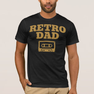 Camiseta Padre retro - Diseño de cassette vintage para padr