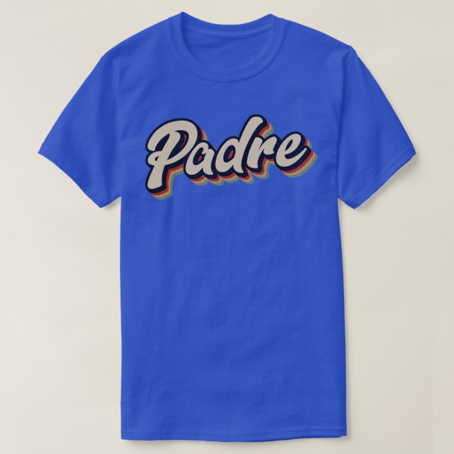 Camiseta Padre retro vintage (Diseño del anverso)