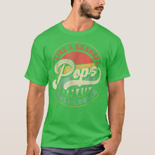 Camiseta Padre Retro Vintage De Hombres, Pops Like Abuelo
