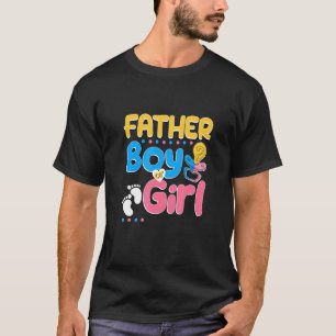 Camiseta Padre rosa o azul te ama mejor padre de todos