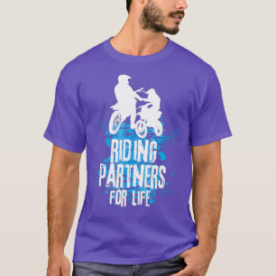Camiseta Padre Son Riding Partners para Life Motocross