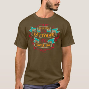 Camiseta Padre tatuado de un solo padre de Guay Tattoed Fel