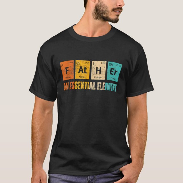 Camiseta Padre Un Elemento Esencial Período Padre2019s D (Anverso)