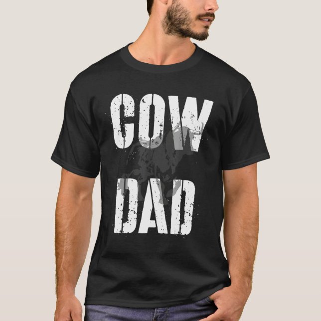 Camiseta Padre Vaca Granjero (Anverso)